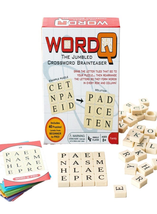 Continuum Games Word Q Jumbled Crossword Brainteaser - Image 1